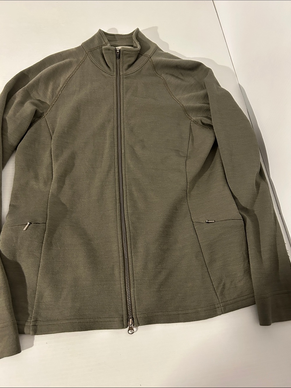 Ibex shak jacket women’s large merino wool